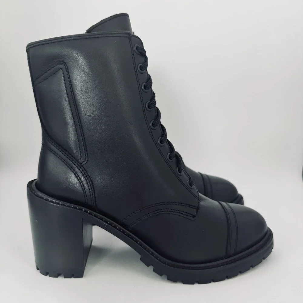 Thursday‎ Boot Co. Rebel Boots Women's Size 8.5 Black Leather